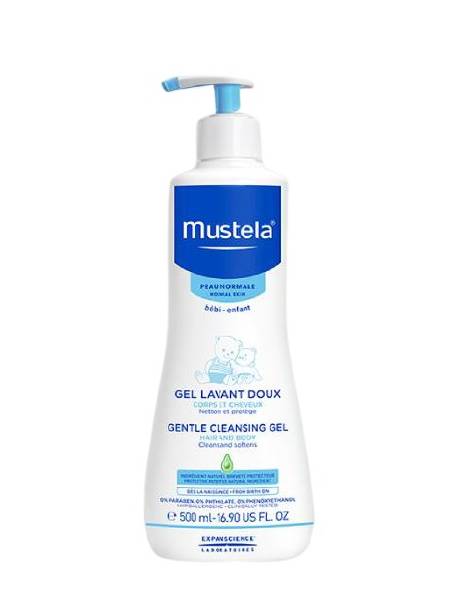 Mustela Gentle Cleansing Gel<br>جێڵی خۆشتن بۆ سەرو لەش